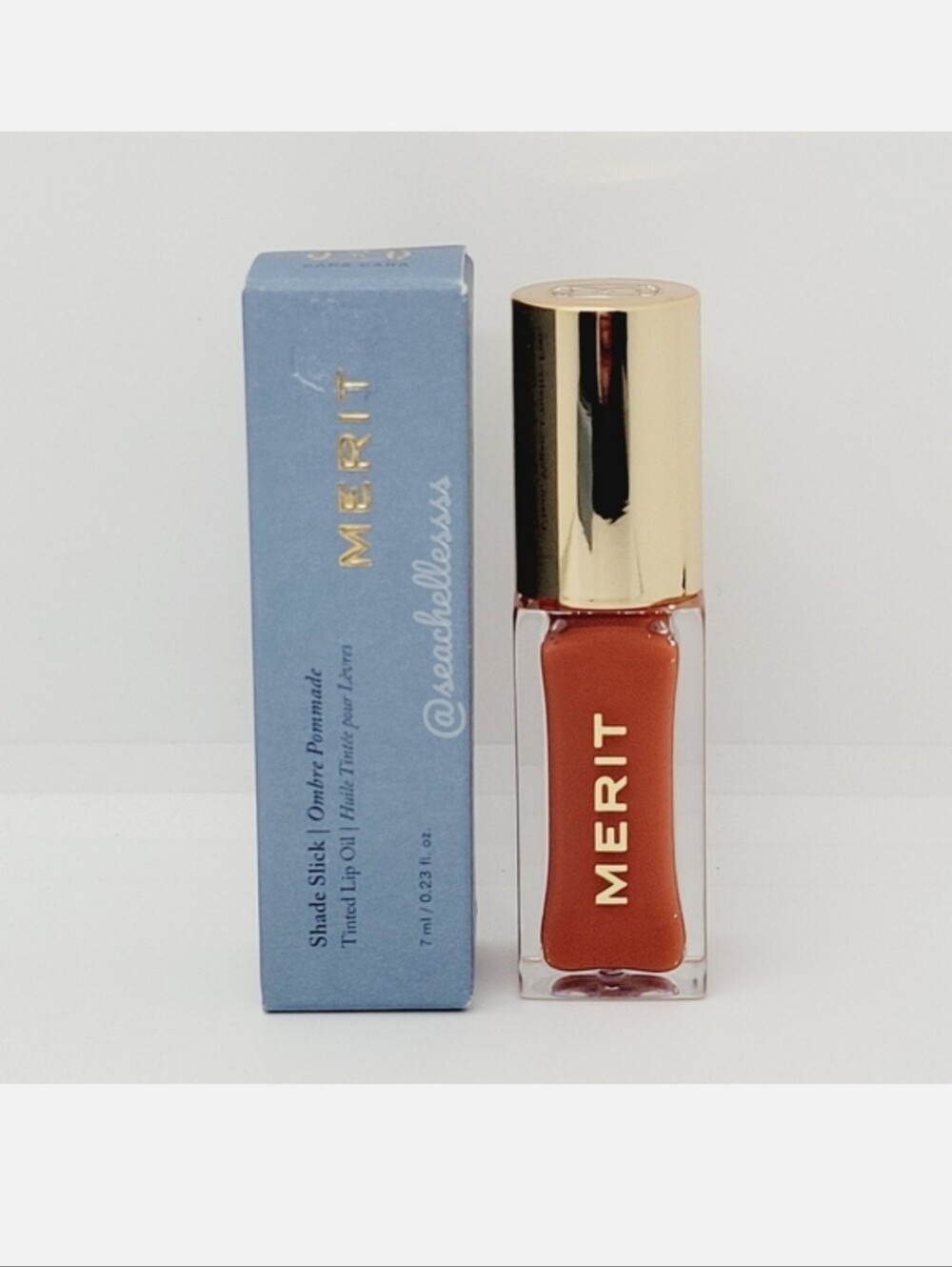 Cara Cara Shade Slick Tinted Lip Oil Merit Brand New In Box